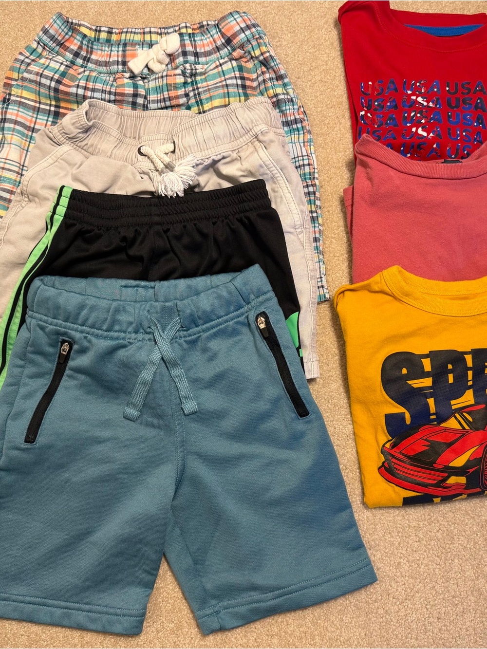 Assorted Boys Clothes Bundle Size 6, 7 & 8
